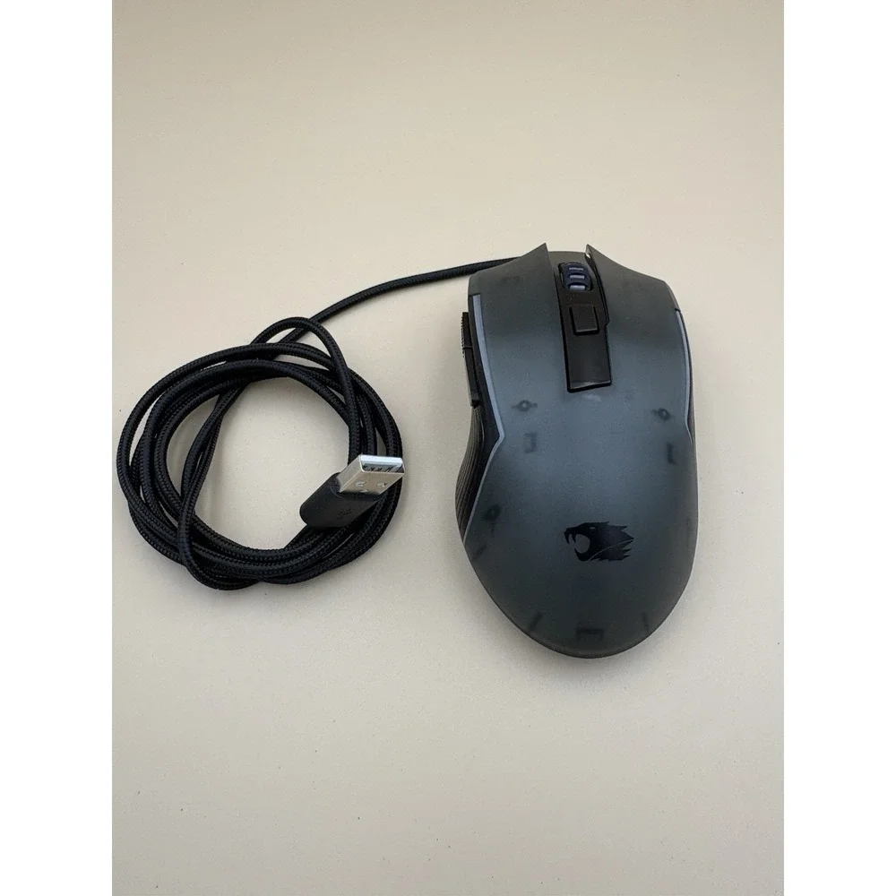 iBUYPOWER Chimera M7 RGB Optical Gaming Mouse USB Wired, Black